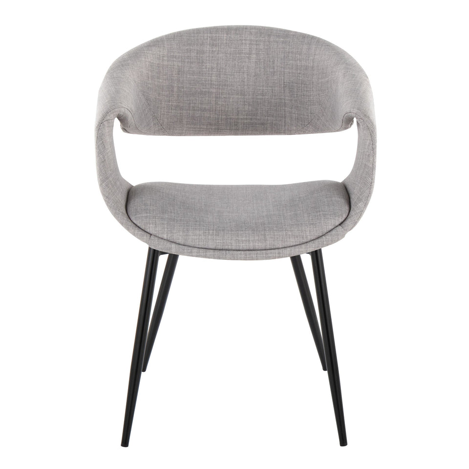 Curvo Upholstered Chair - Set of 2