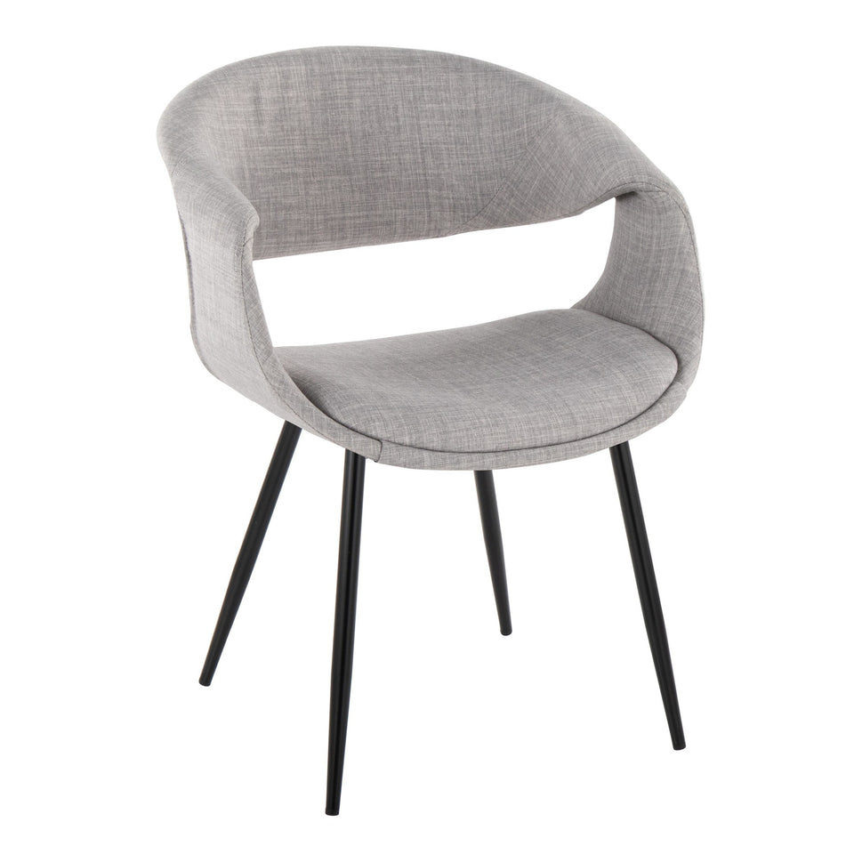 Curvo Upholstered Chair - Set of 2