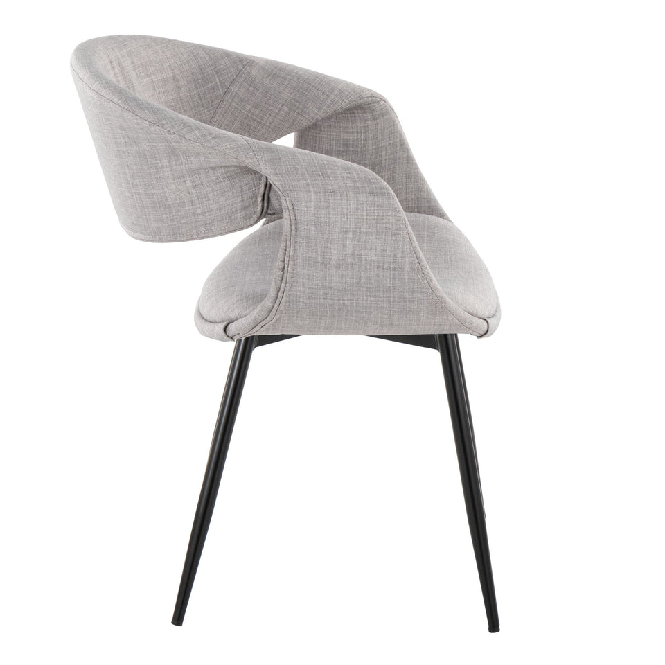 Curvo Upholstered Chair - Set of 2