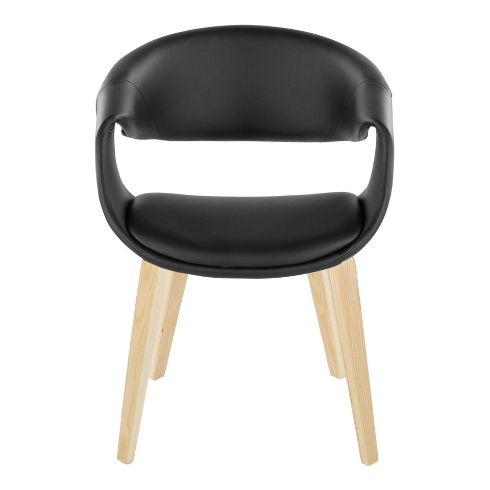 Curvo Upholstered Chair - Set of 2