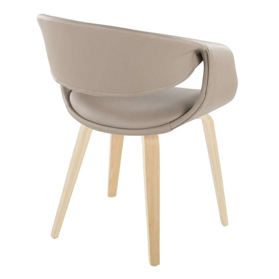 Curvo Upholstered Chair - Set of 2