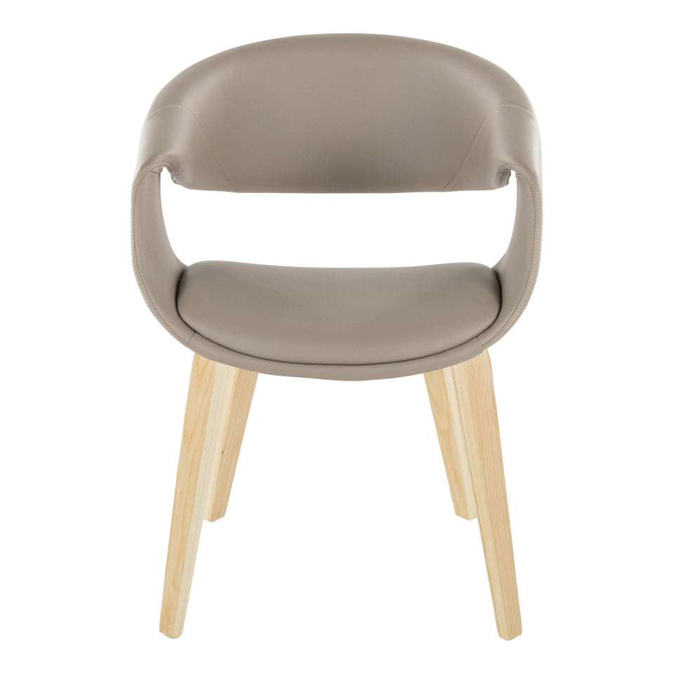 Curvo Upholstered Chair - Set of 2