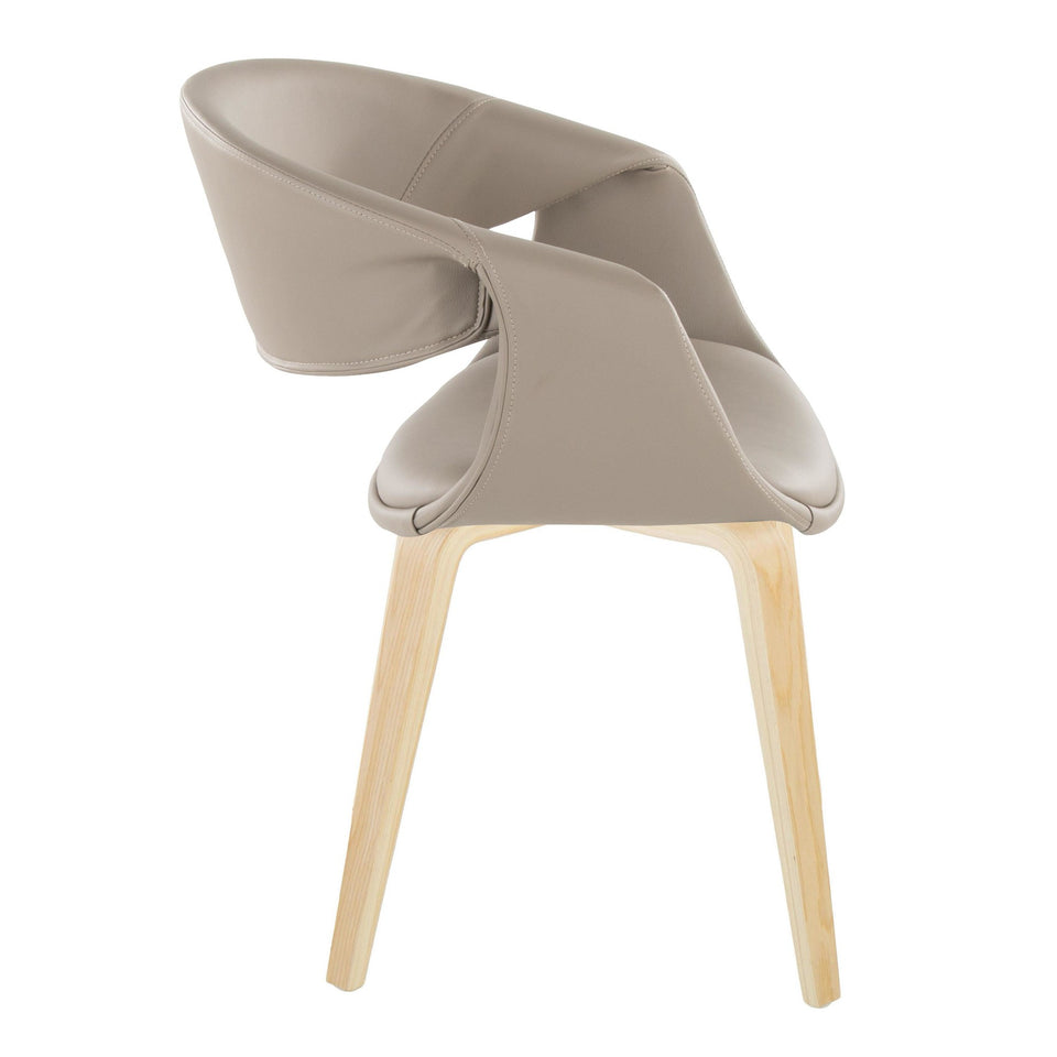 Curvo Upholstered Chair - Set of 2
