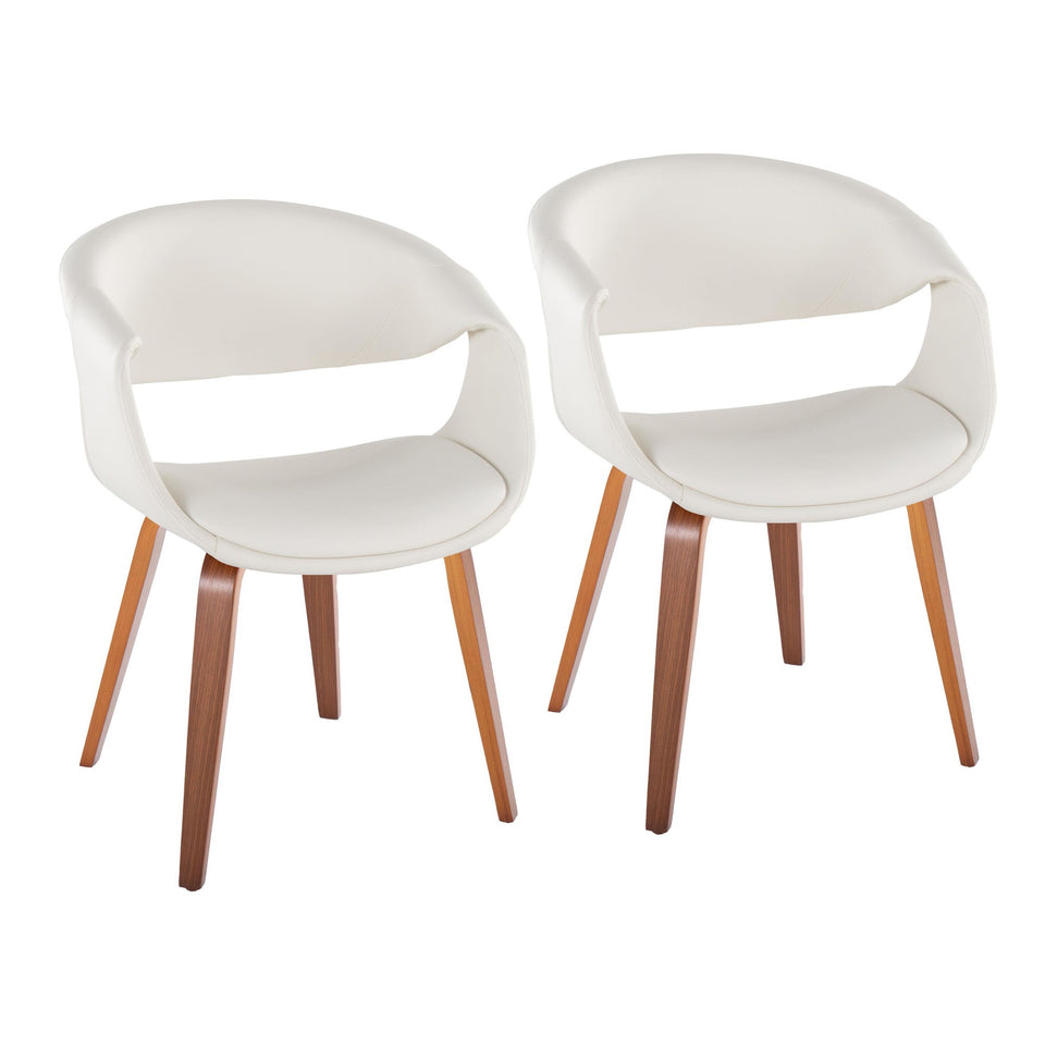 Curvo Upholstered Chair - Set of 2