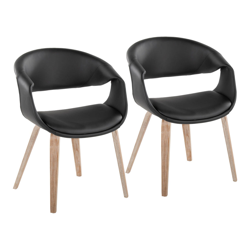 Curvo Upholstered Chair - Set of 2