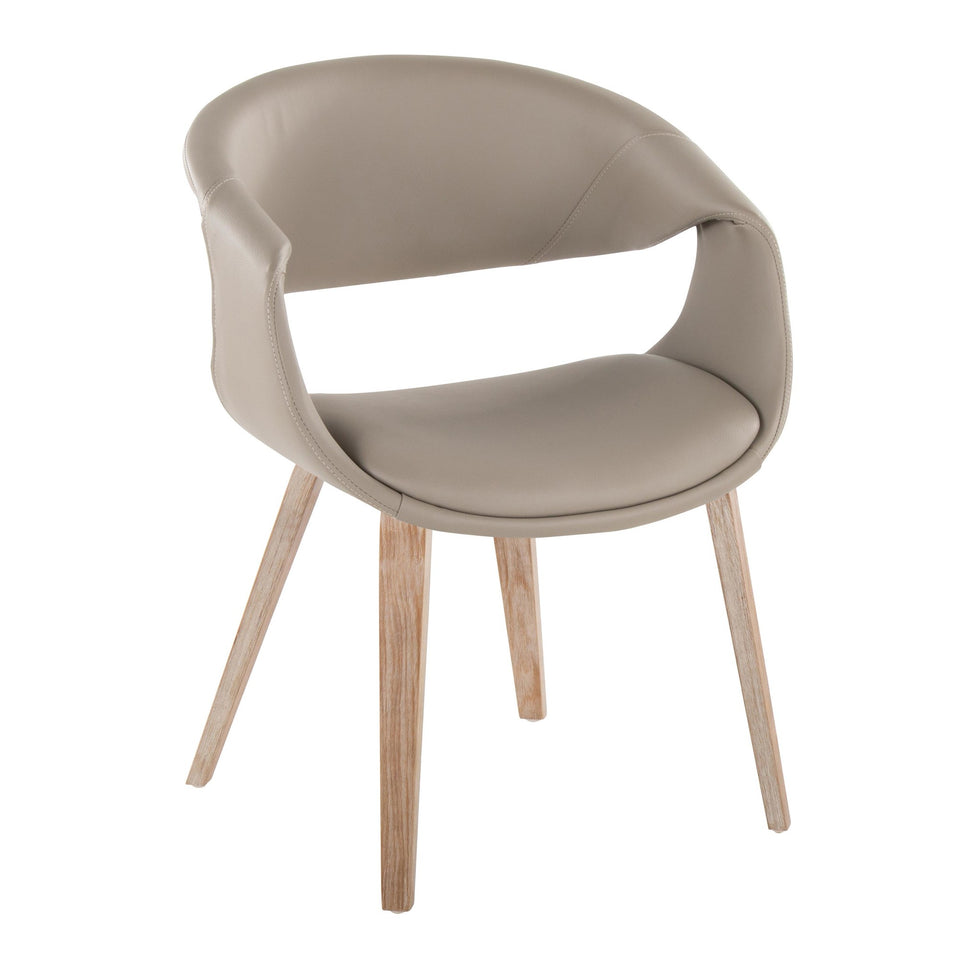 Curvo Upholstered Chair - Set of 2