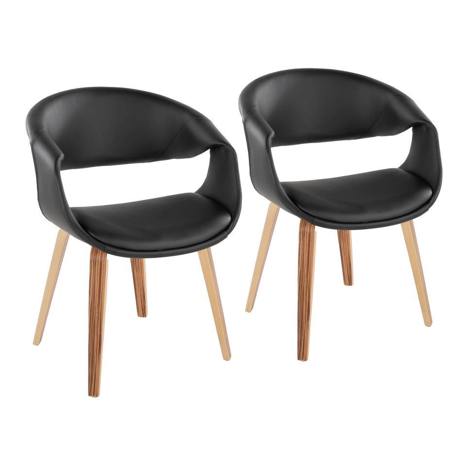 Curvo Upholstered Chair - Set of 2