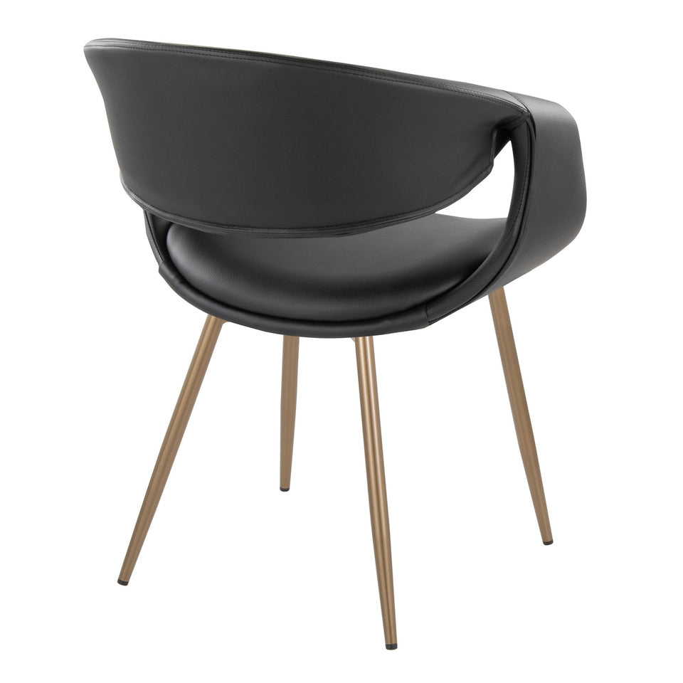 Curvo Upholstered Chair - Set of 2