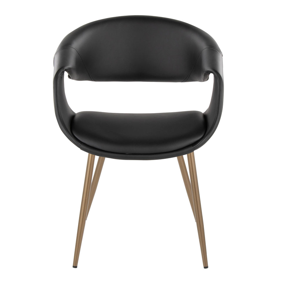 Curvo Upholstered Chair - Set of 2