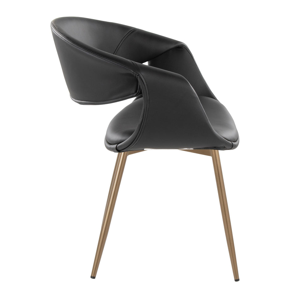 Curvo Upholstered Chair - Set of 2