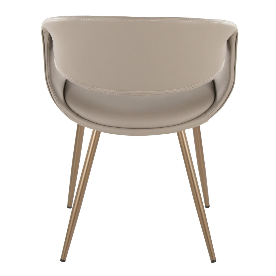 Curvo Upholstered Chair - Set of 2