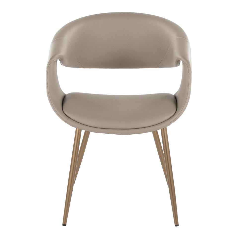 Curvo Upholstered Chair - Set of 2
