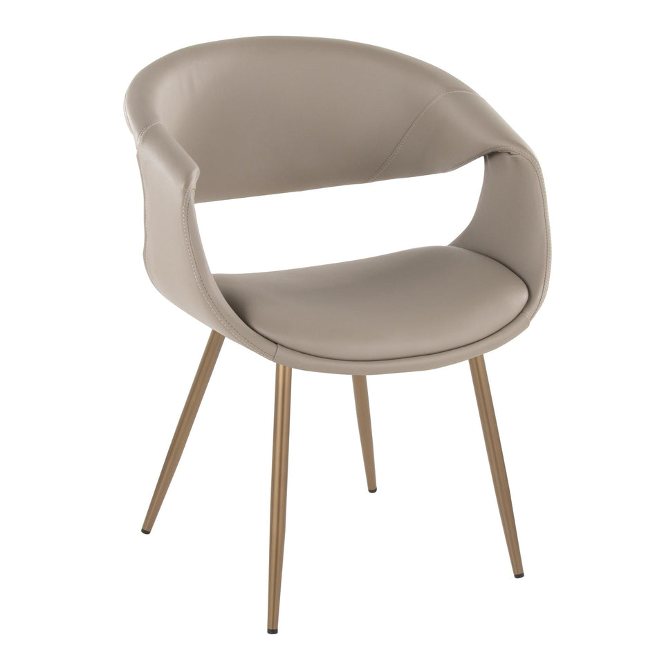 Curvo Upholstered Chair - Set of 2