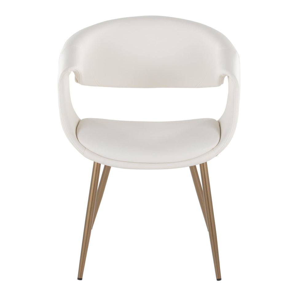 Curvo Upholstered Chair - Set of 2
