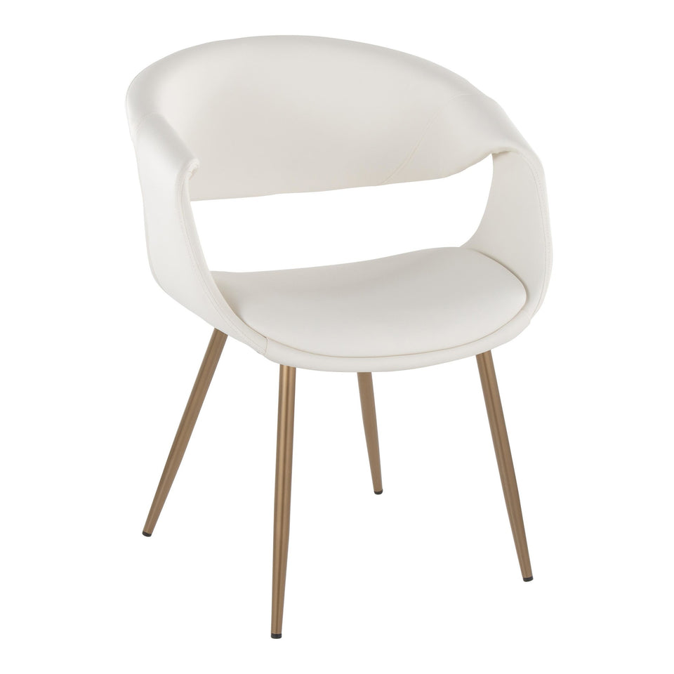 Curvo Upholstered Chair - Set of 2