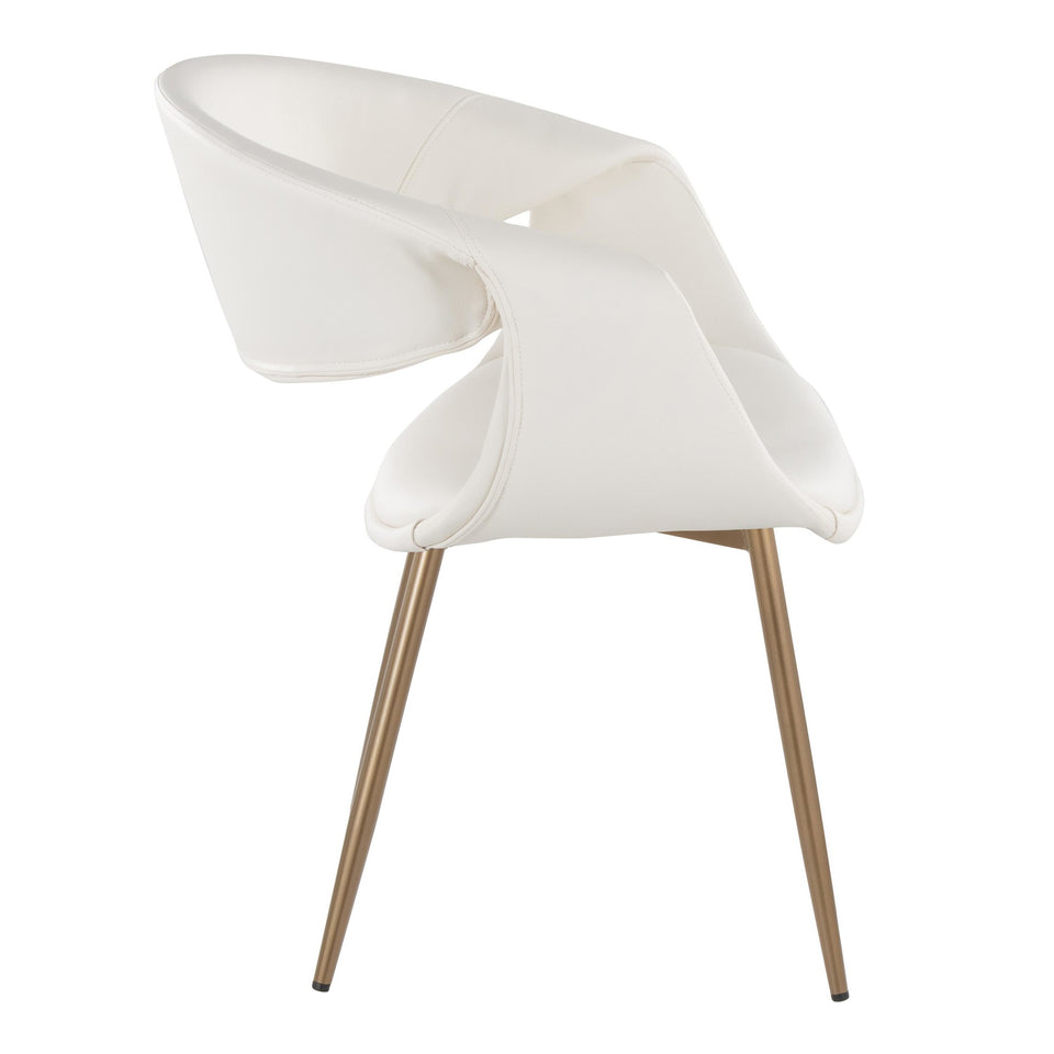 Curvo Upholstered Chair - Set of 2