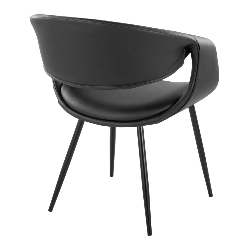 Curvo Upholstered Chair - Set of 2