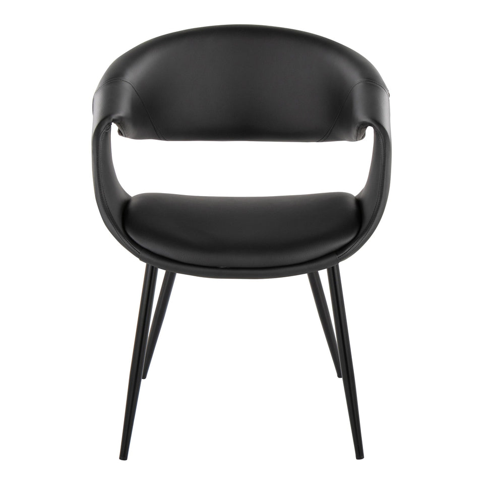 Curvo Upholstered Chair - Set of 2