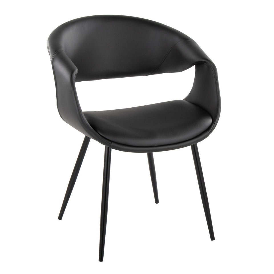 Curvo Upholstered Chair - Set of 2