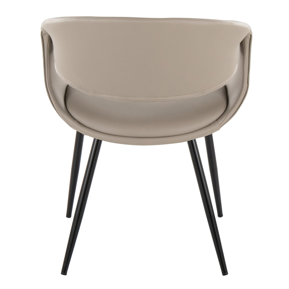 Curvo Upholstered Chair - Set of 2