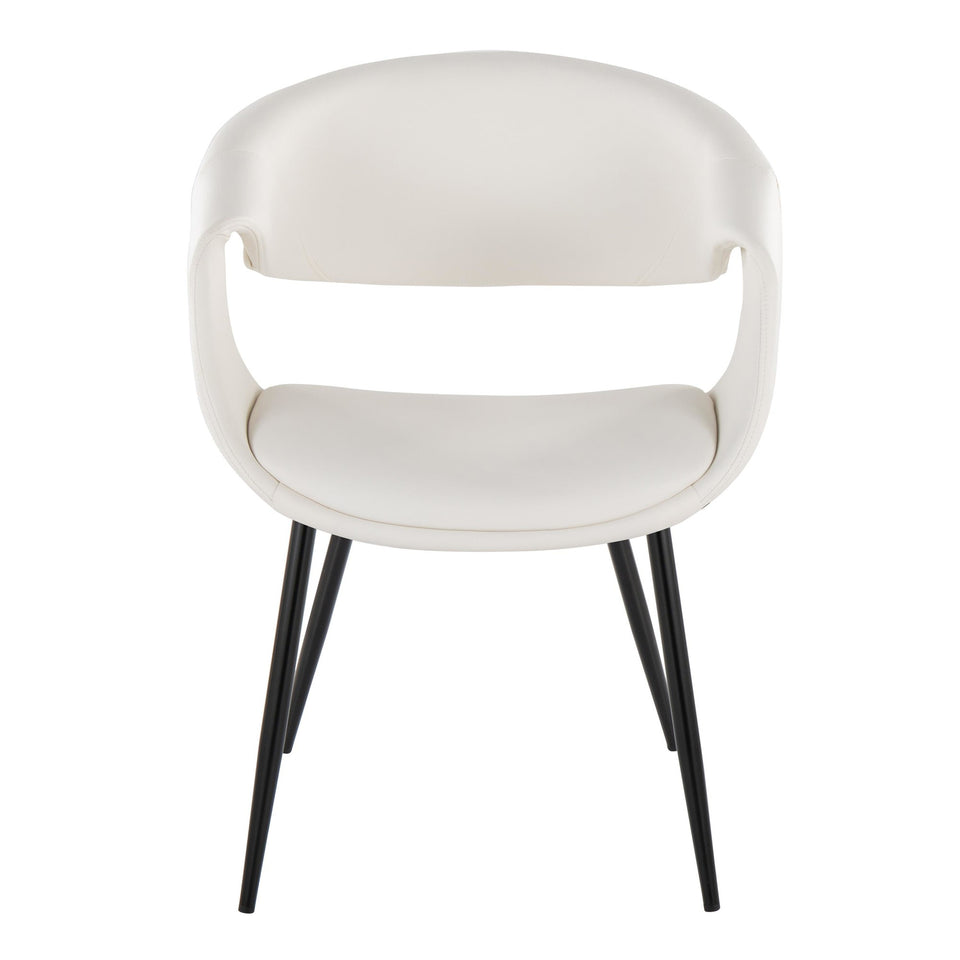 Curvo Upholstered Chair - Set of 2
