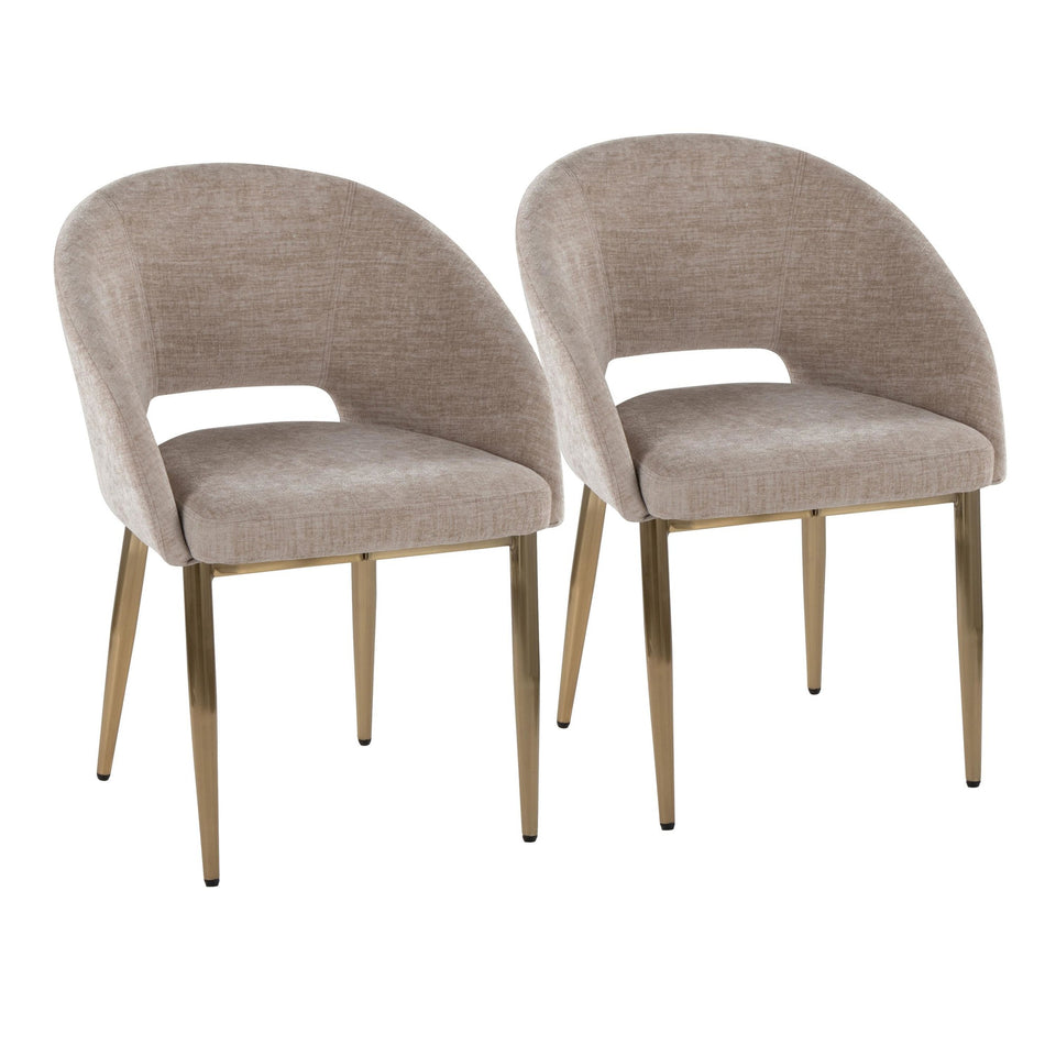 Renee Upholstered Chair - Set of 2