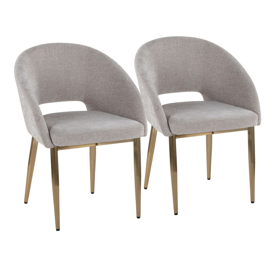 Renee Upholstered Chair - Set of 2