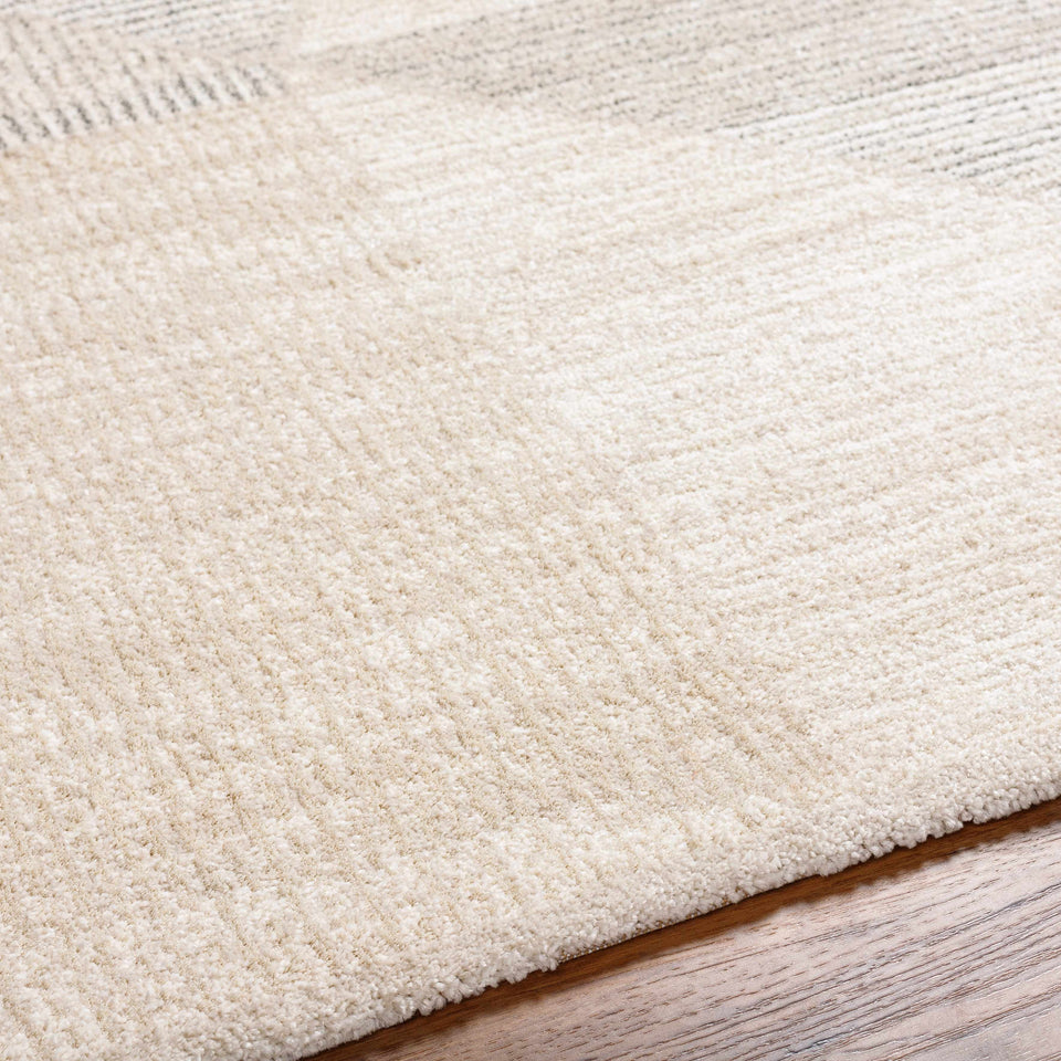 Chizu Geometric Neutral Luxe Rug