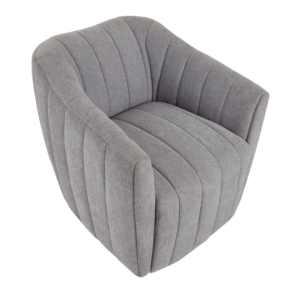 Finley Upholstered Swivel Accent Chair