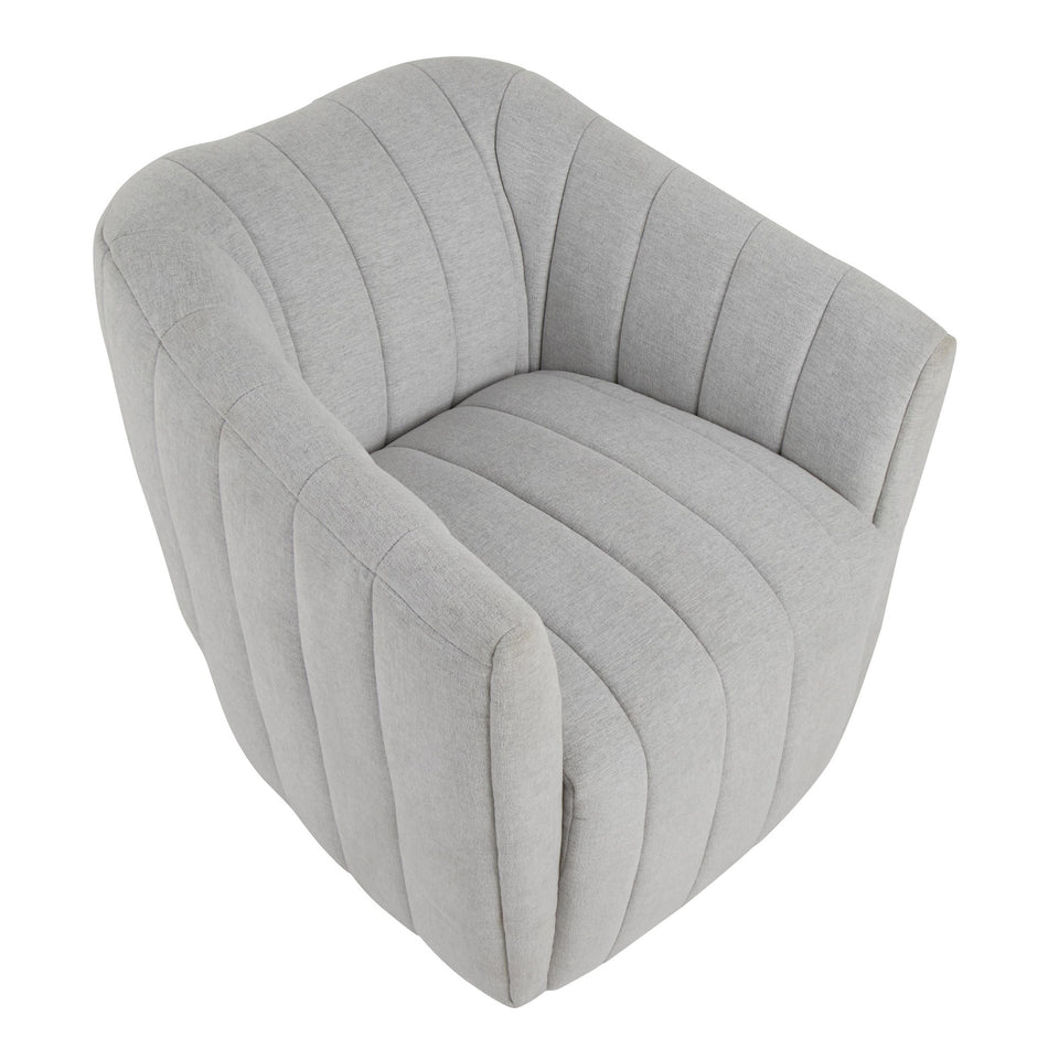 Finley Upholstered Swivel Accent Chair