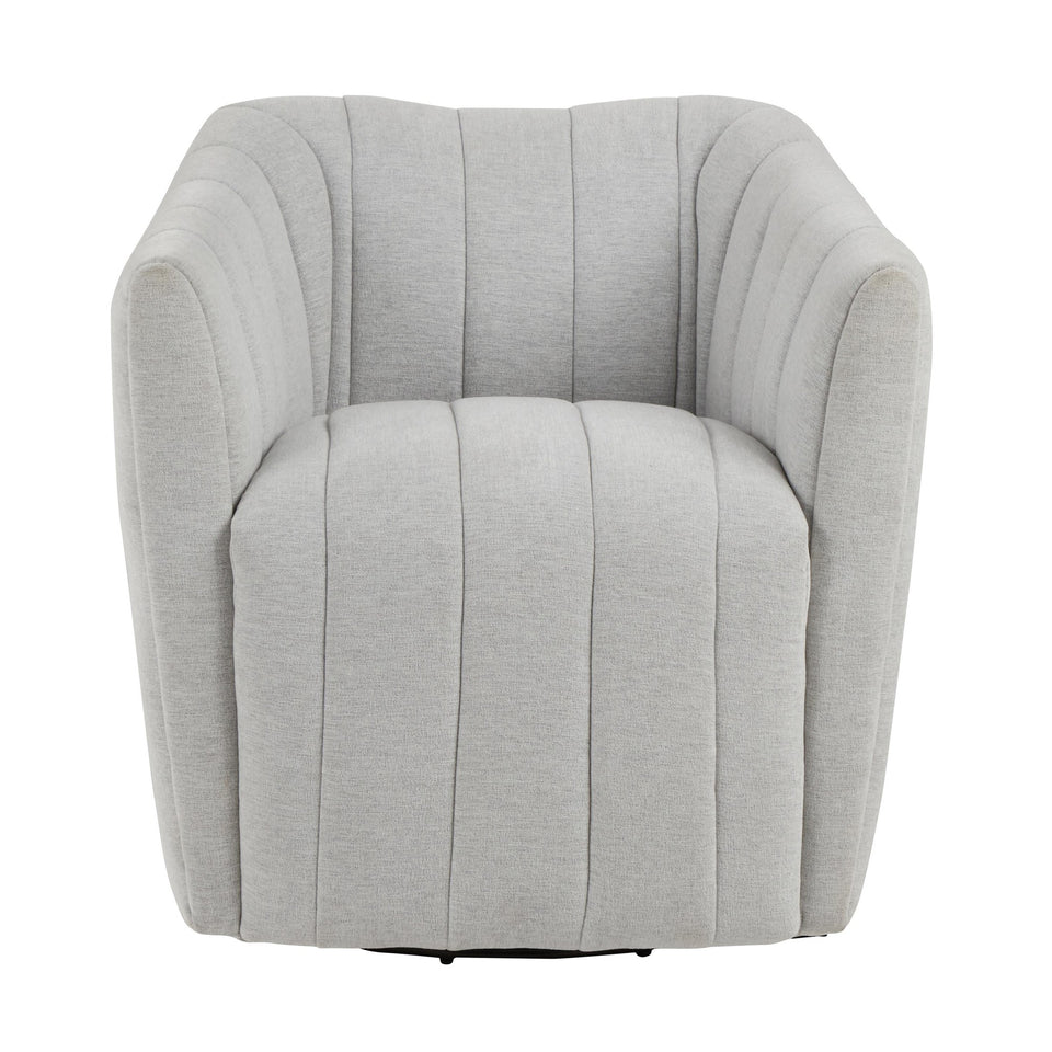 Finley Upholstered Swivel Accent Chair