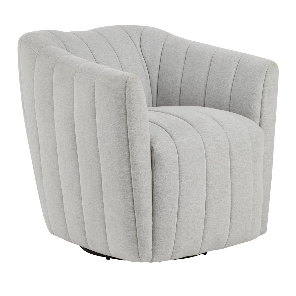 Finley Upholstered Swivel Accent Chair