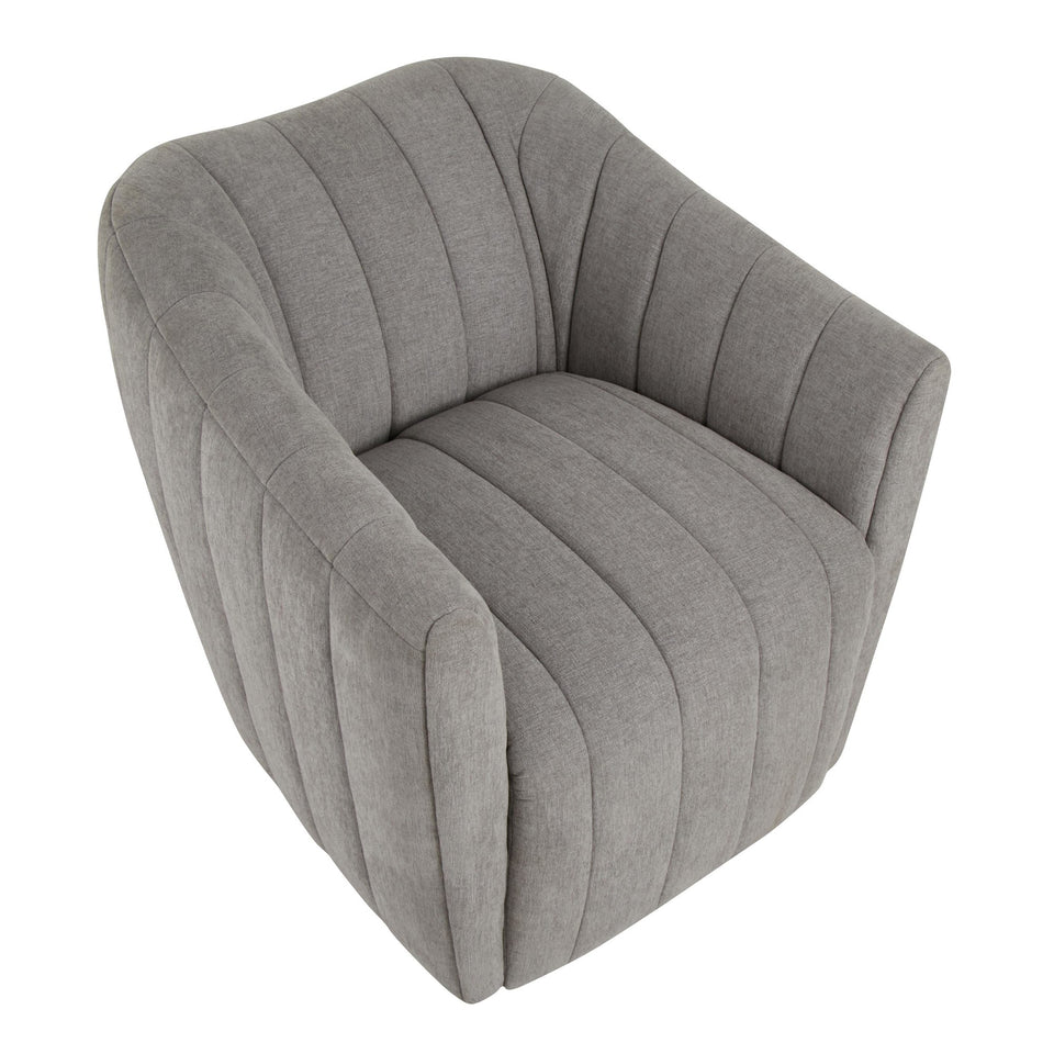 Finley Upholstered Swivel Accent Chair