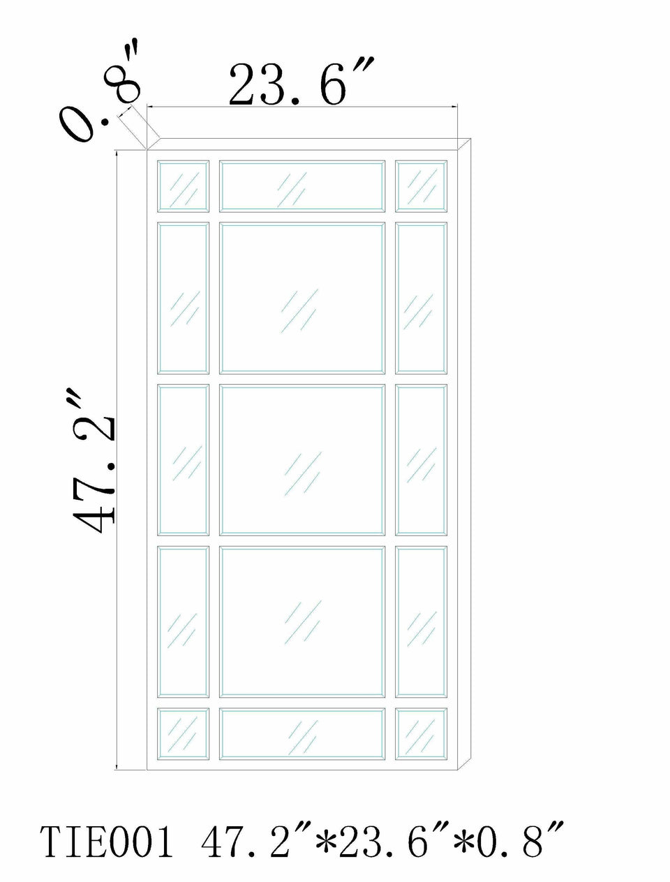 Clane Mirror - Clearance
