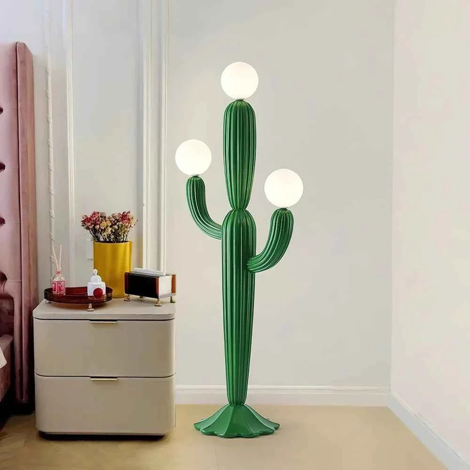 Cactus Glass Floor Lamp