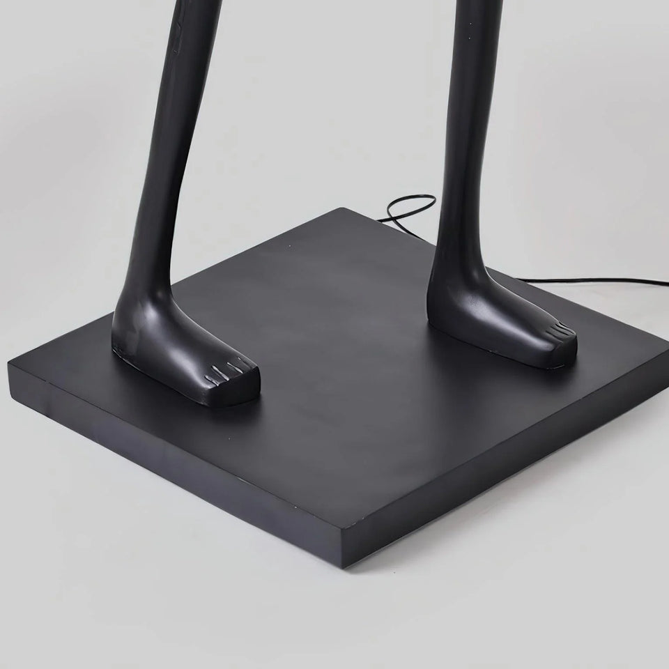 Calliope Statue Decoration Floor Lamp