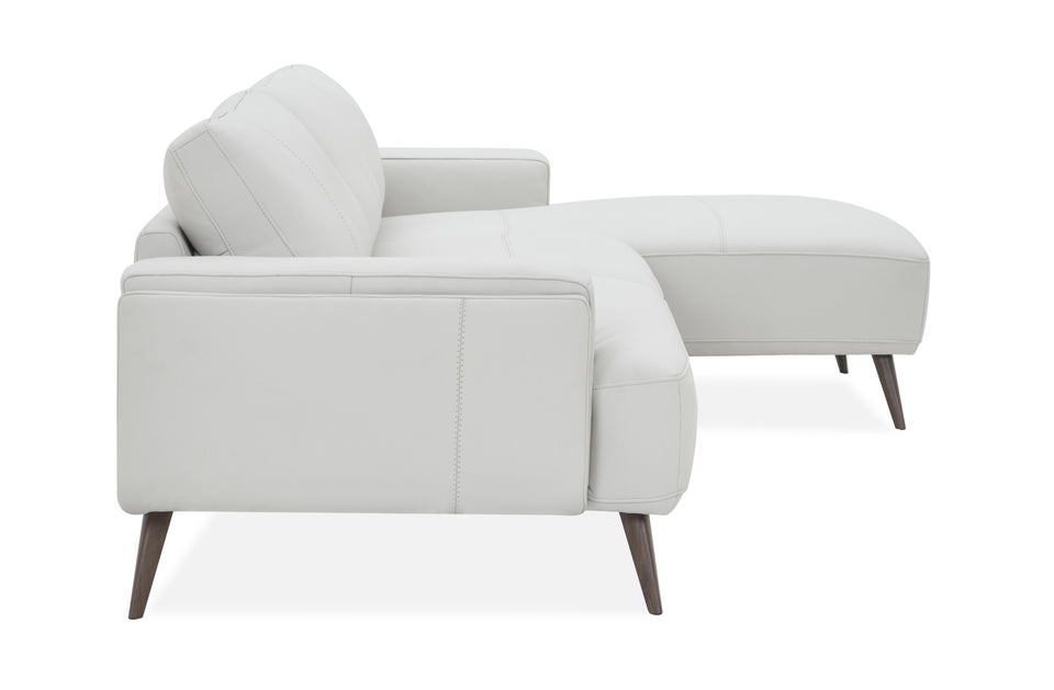 Capri RHF Sectional in Frost