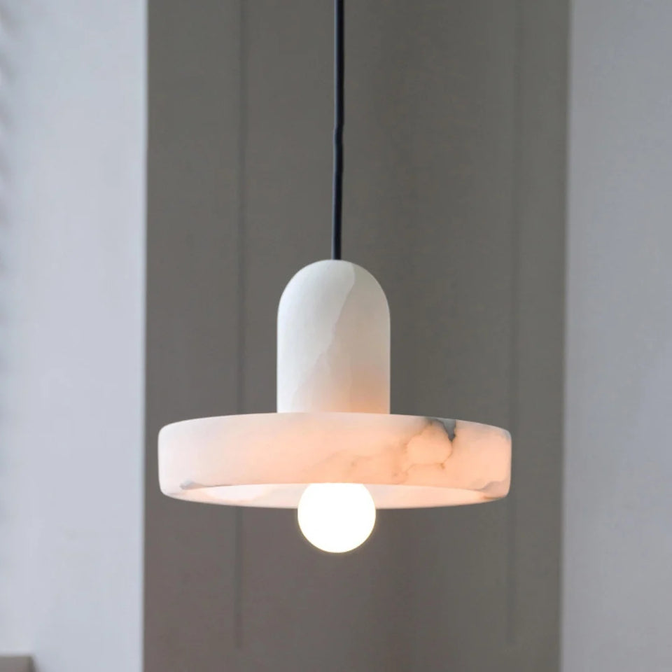 Carrara Alabaster Pendant Lamp