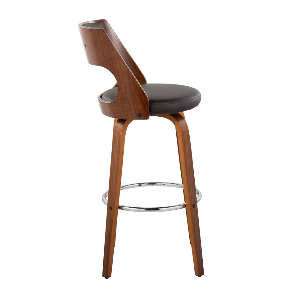 Cecina 30'' Fixed-Height Barstool - Set of 2