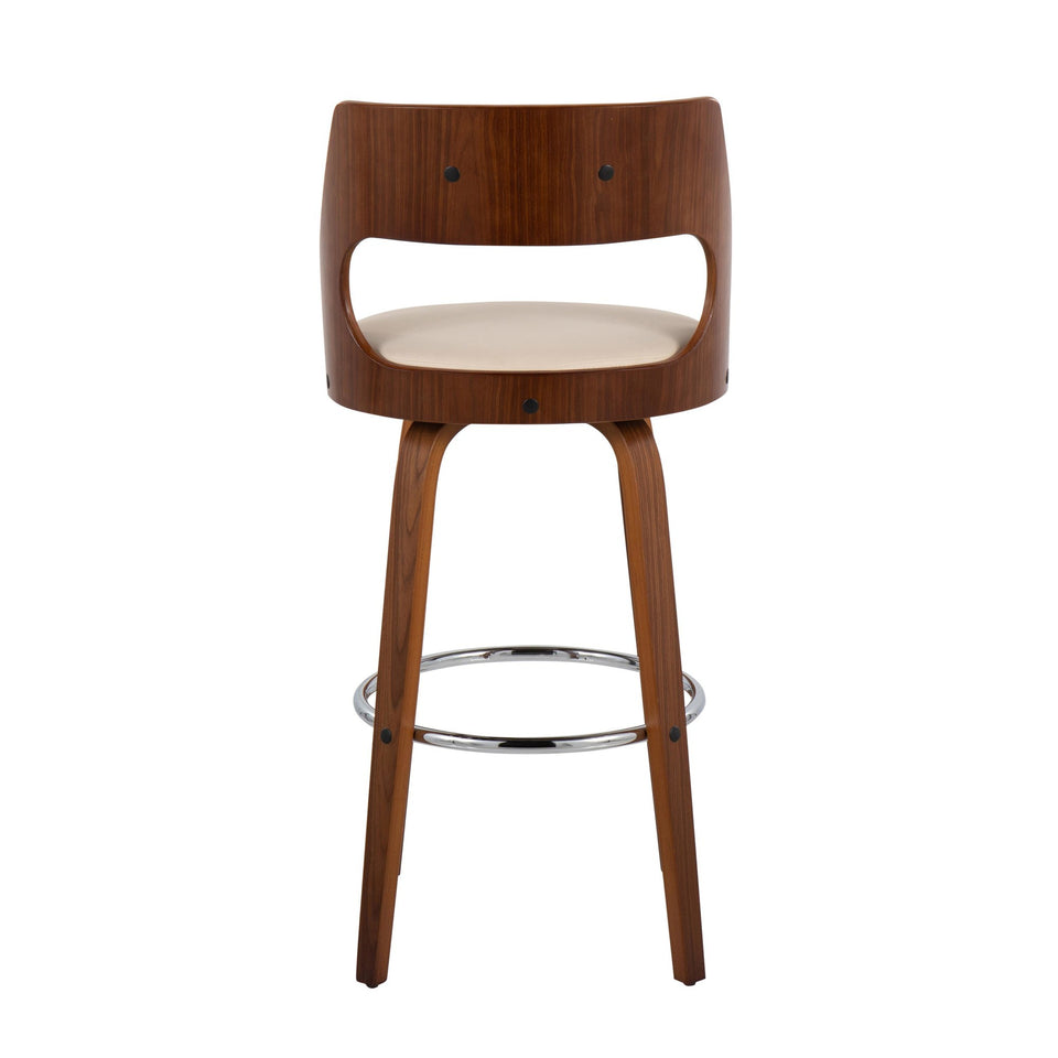 Cecina 30'' Fixed-Height Barstool - Set of 2