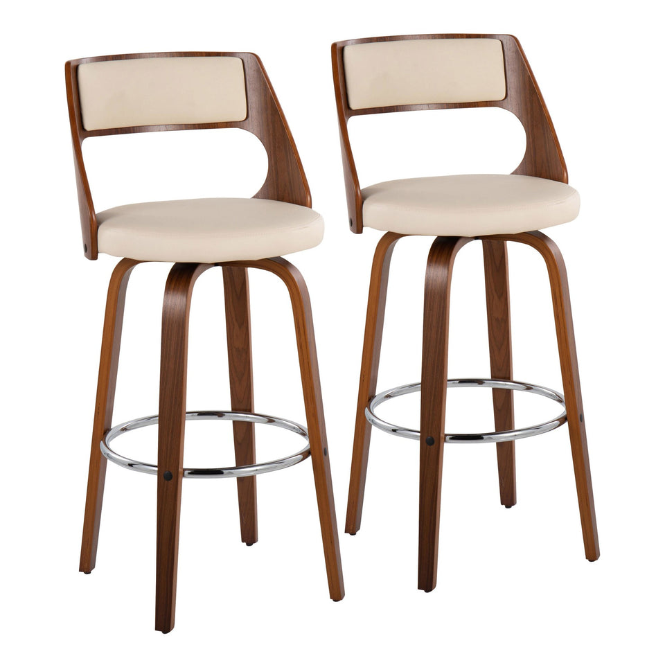 Cecina 30'' Fixed-Height Barstool - Set of 2
