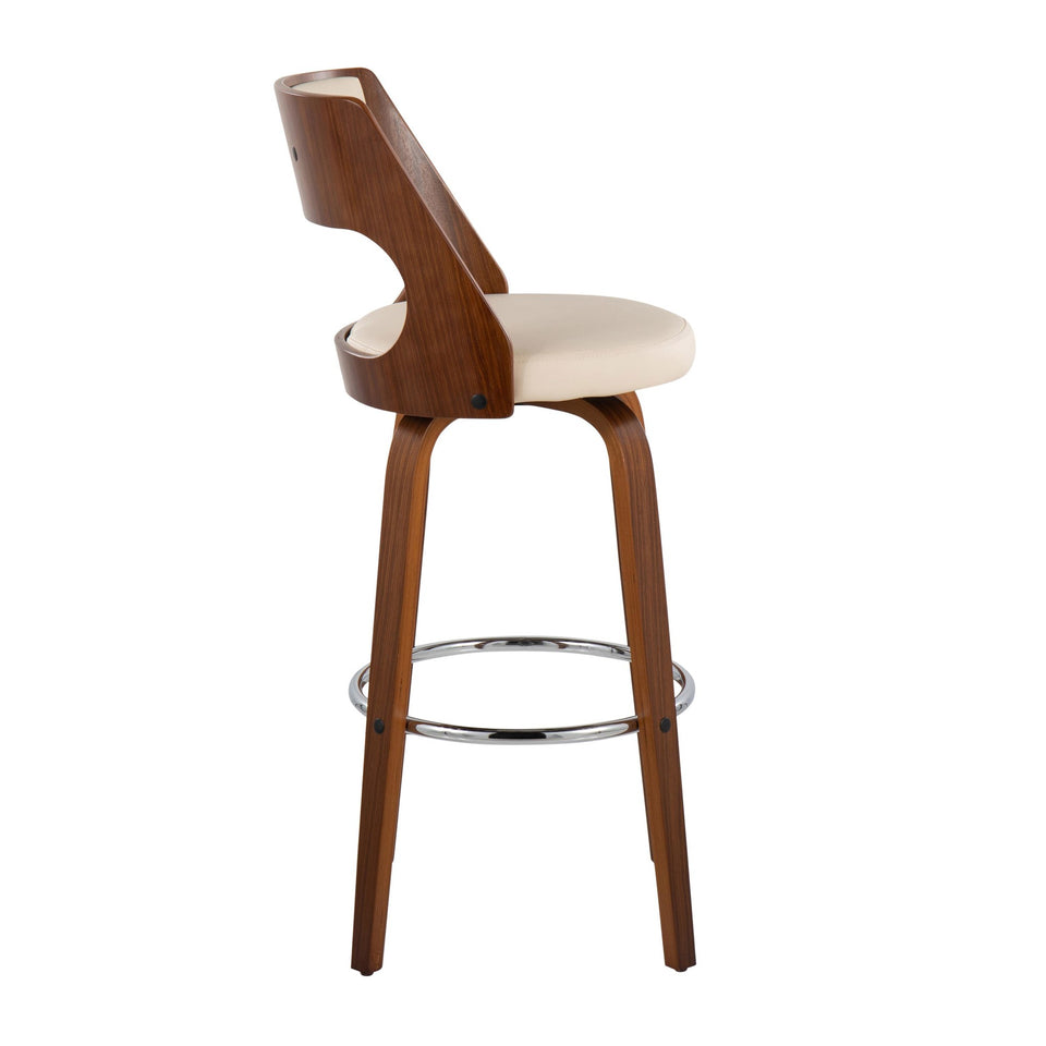 Cecina 30'' Fixed-Height Barstool - Set of 2