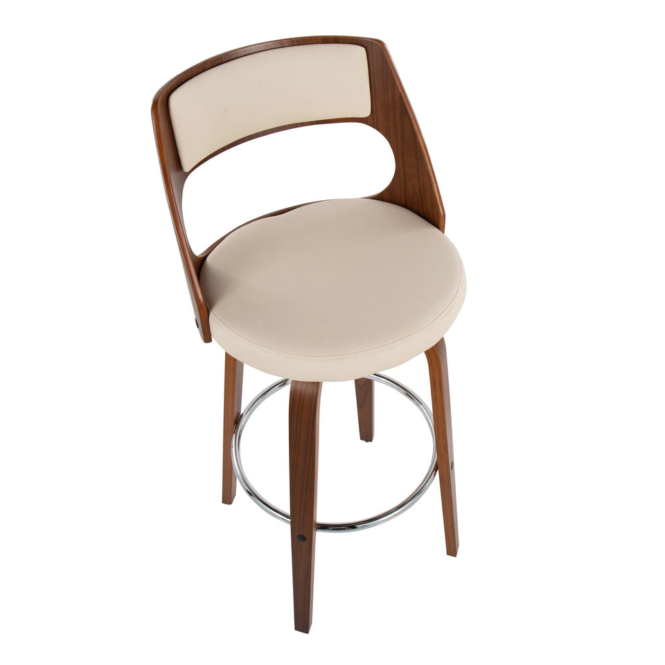 Cecina 30'' Fixed-Height Barstool - Set of 2