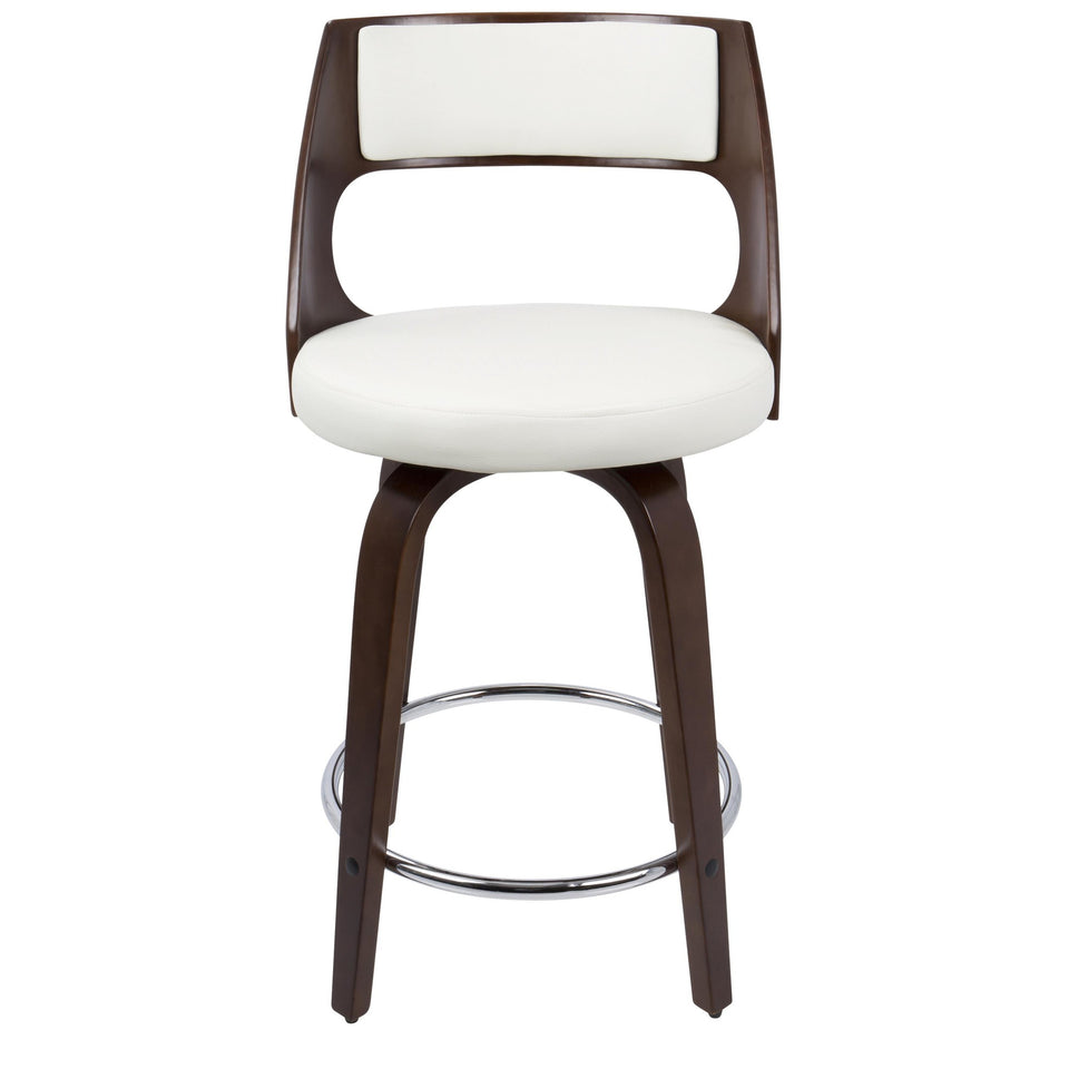 Cecina 24'' Fixed-Height Counter Stool - Set of 2