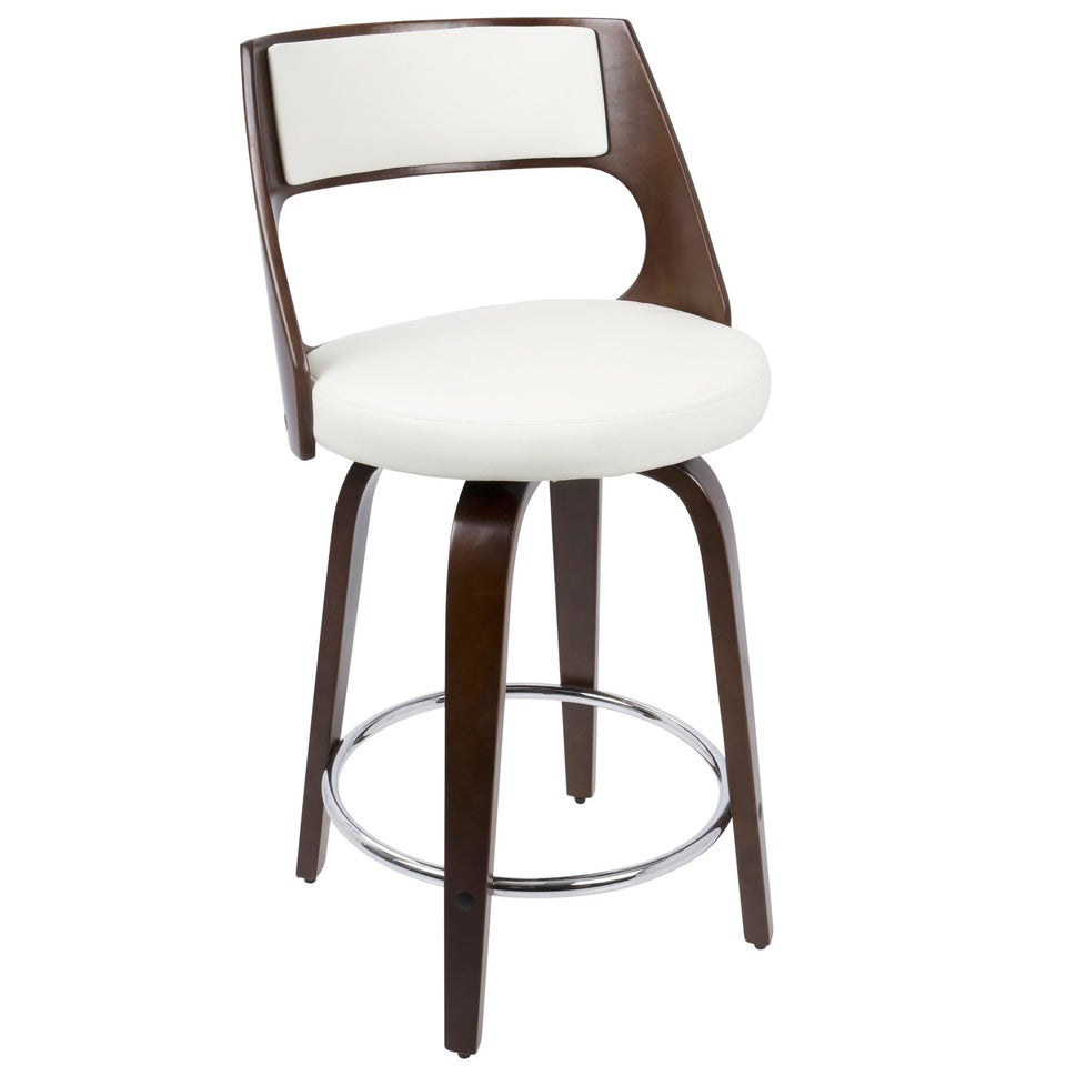 Cecina 24'' Fixed-Height Counter Stool - Set of 2