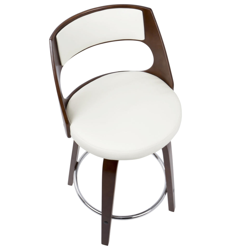 Cecina 24'' Fixed-Height Counter Stool - Set of 2