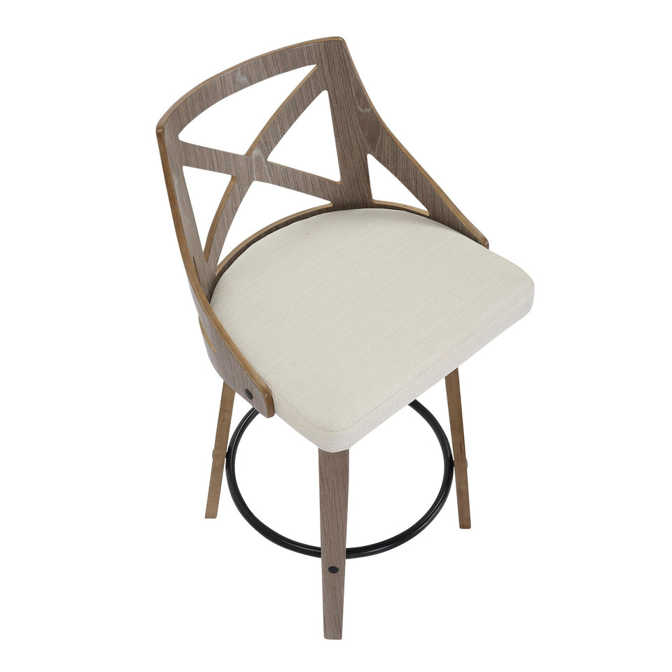 Charlotte 26" Fixed-Height Counter Stool - Set of 2