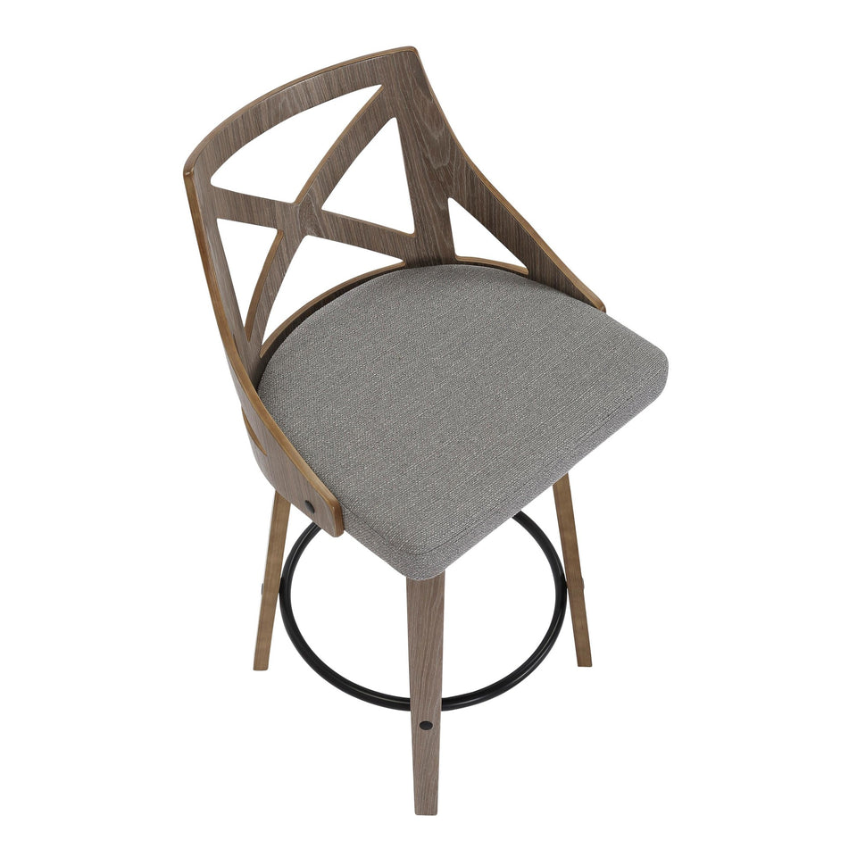Charlotte 26" Fixed-Height Counter Stool - Set of 2
