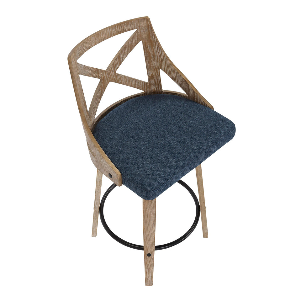 Charlotte 26" Fixed-Height Counter Stool - Set of 2
