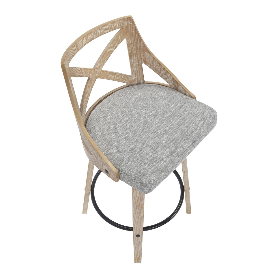 Charlotte 26" Fixed-Height Counter Stool - Set of 2